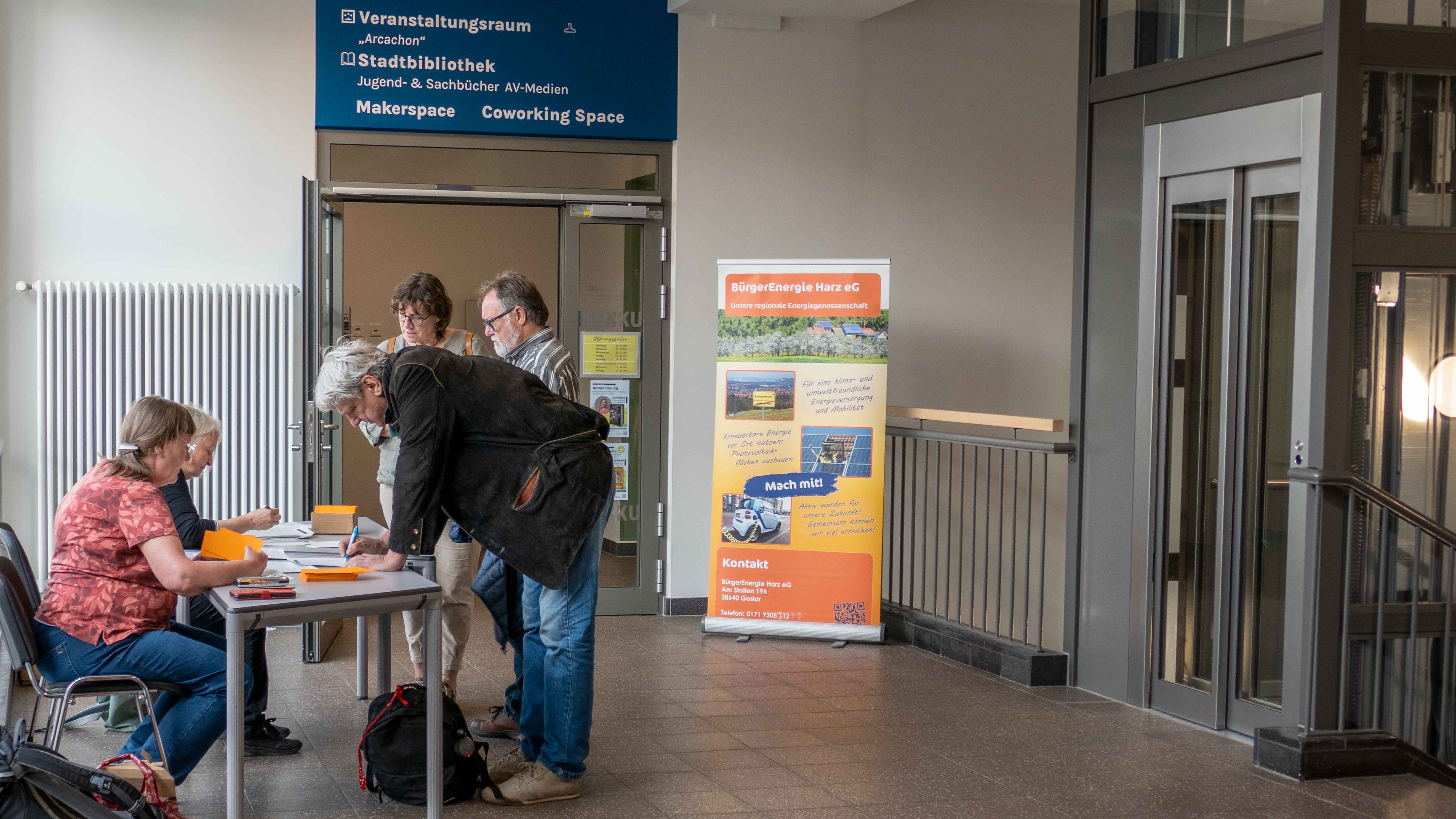 GV 2025 - Präsenzveranstaltung im KUMA Goslar, Einlass 2025 06 03 Generalversammlung BEH Einlass