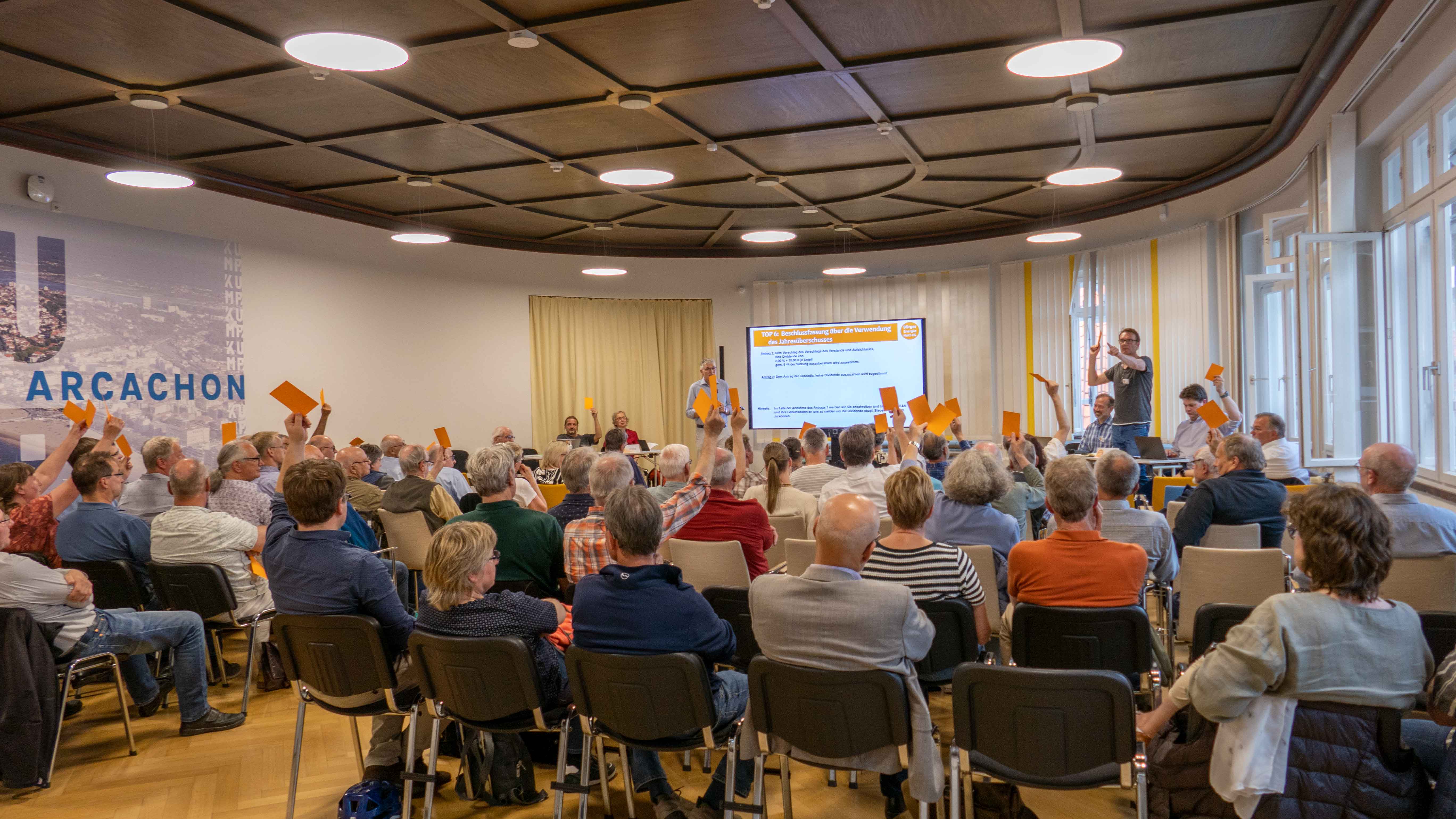 Abstimmung zur Verwendung des Jahresüberschusses 2024 2025 06 03 Abstimmung zur Verwendung des Jahresüberschusses 2024